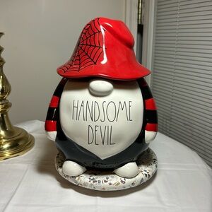 Rae Dunn Handsome Devil cookie canister